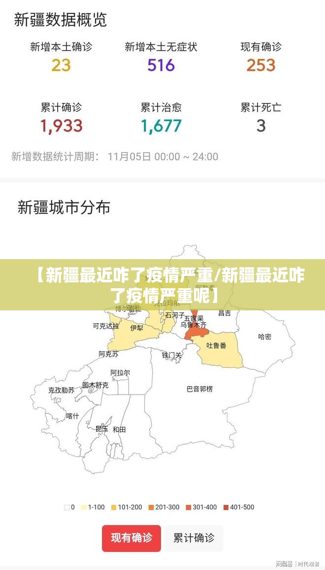 【新疆最近咋了疫情严重/新疆最近咋了疫情严重呢】